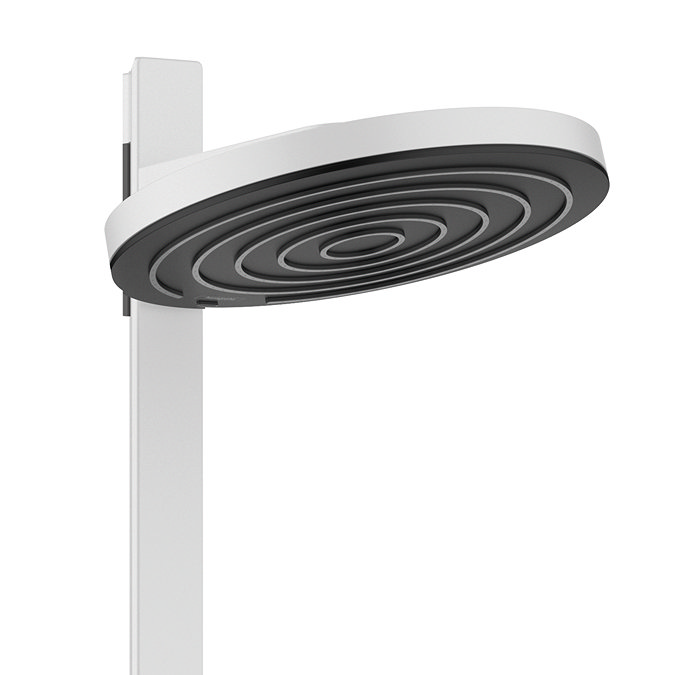 hansgrohe Pulsify S Showerpipe 260 2jet with ShowerTablet Select 400 - Matt White