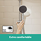 hansgrohe Pulsify Select S Shower Set 105 3jet Relaxation with Shower Bar 90cm - Chrome
