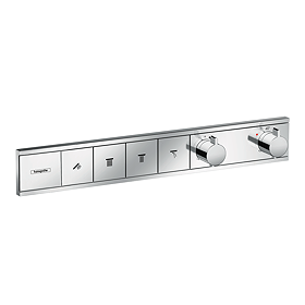 hansgrohe RainSelect Thermostat for Concealed Installation for 4 Functions - Chrome
