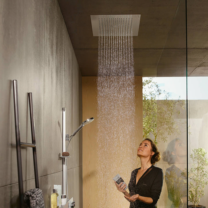 hansgrohe Raindance E 400/400 1-Spray Overhead Shower Head