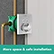 hansgrohe Raindance E Complete Shower Set with Wall Mounted Shower Handset - 27952000 In Bathroom Large Image