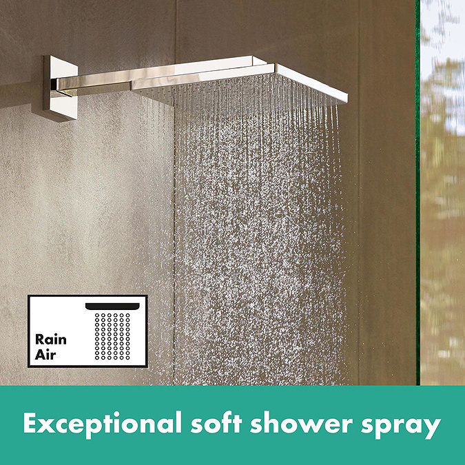 hansgrohe Raindance E Complete Shower Set with Wall Mounted Shower Handset - 27952000 additional Large Image