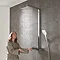 hansgrohe Raindance E Showerpipe 360 Thermostatic Shower Mixer - Chrome - 27112000  additional Large Image