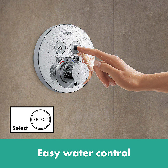 hansgrohe Raindance S Complete Shower Set with Wall Mounted Shower Handset - 27951000 Profile Large Image