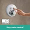 hansgrohe Raindance S Complete Shower Set with Wall Mounted Shower Handset - 27951000 Profile Large Image