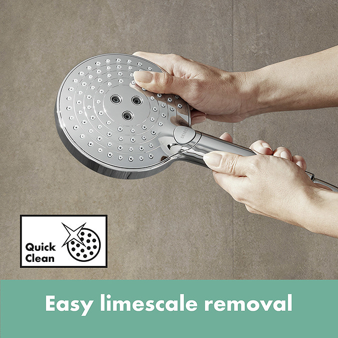 hansgrohe Raindance S Complete Shower Set with Wall Mounted Shower Handset - 27951000 Standard Large Image