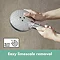 hansgrohe Raindance S Complete Shower Set with Wall Mounted Shower Handset - 27951000 Standard Large Image