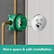 hansgrohe Raindance S Complete Shower Set with Wall Mounted Shower Handset - 27951000 In Bathroom Large Image