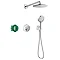 hansgrohe Raindance S Complete Shower Set with Wall Mounted Shower Handset - 27951000 Large Image