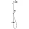 hansgrohe Raindance S Showerpipe 240 Thermostatic Bath Shower Mixer - 27117000 Large Image