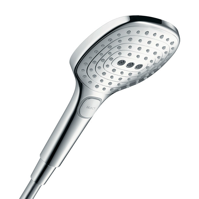 hansgrohe Raindance Select E 120 3-Spray Hand Shower - Chrome - 26520000 Large Image