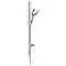 hansgrohe Raindance Select E 150 3-Spray 90cm Shower Slider Rail Kit with Soap Dish - Chrome - 27857