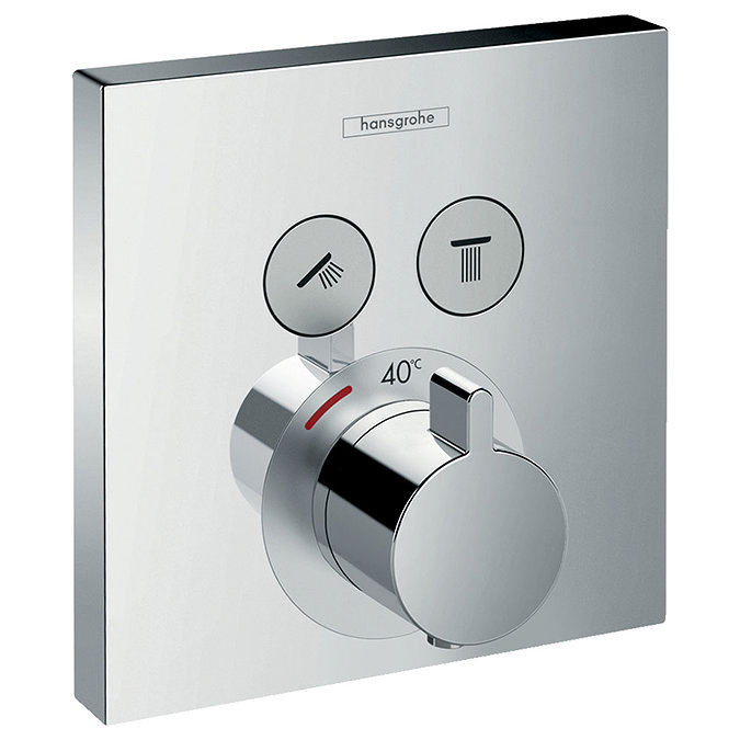 hansgrohe Raindance Select E Complete Shower Set with Wall Mounted Shower Handset - 27296000 Standa