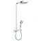 hansgrohe Raindance Select E Showerpipe 300 with ShowerTablet Select 300 Thermostatic Shower - Chrom