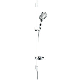 hansgrohe Raindance Select S 120 3-Spray 90cm Shower Slider Rail Kit with Soap Dish - 26631000 Large