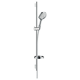 hansgrohe Raindance Select S 120 3-Spray 90cm Shower Slider Rail Kit with Soap Dish - 26631000 Large
