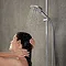 hansgrohe Raindance Select S 120 3-Spray Hand Shower - Chrome - 26530000  additional Large Image