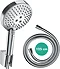 hansgrohe Raindance Select S 120 PowderRain 3-Spray Hand Shower with Holder & 1.25m Hose - 27669000  Newest Large Image