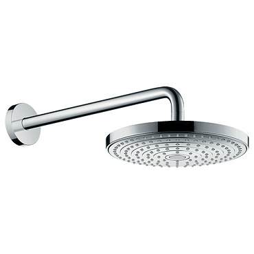 hansgrohe Raindance Select S 240 2-Spray Shower Head with Wall Mounted Arm - Chrome - 26466000  Prof