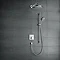 hansgrohe Raindance Select S 300 2-Spray Shower Head with Wall Mounted Arm - 27378000  Feature Large