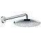 hansgrohe Raindance Select S 300 2-Spray Shower Head with Wall Mounted Arm - 27378000 Large Image