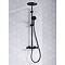 hansgrohe Raindance Select S Showerpipe 240 1Jet PowderRain Thermostatic Shower Mixer - Matt Black
