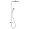 hansgrohe Raindance Select S Showerpipe 300 Thermostatic Shower Mixer - Chrome - 27133000 Large Imag