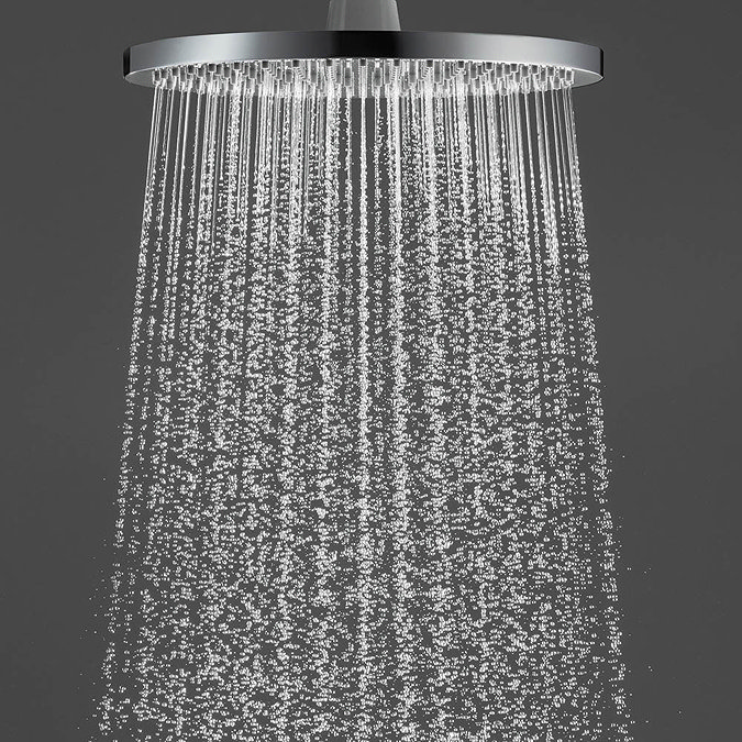 hansgrohe Round Complete Shower Set with Shower Slider Rail Kit - 88100990 Feature Large Image