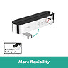 hansgrohe ShowerTablet Select Bath Thermostat 400 for Exposed Installation - Chrome
