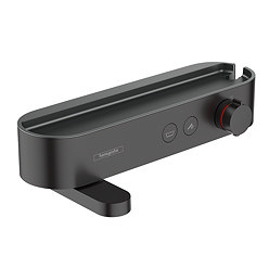 hansgrohe ShowerTablet Select Bath Thermostat 400 for Exposed Installation - Matt Black