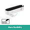 hansgrohe ShowerTablet Select Bath Thermostat 400 for Exposed Installation - Matt White