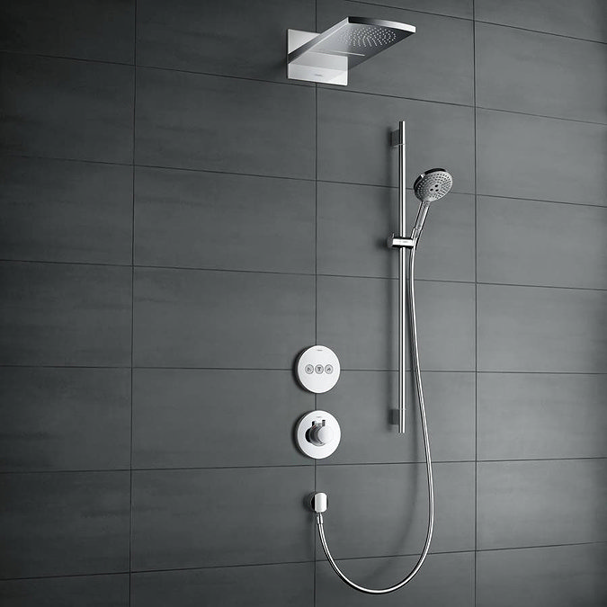 hansgrohe ShowerSelect S HighFlow Thermostatic Mixer for Concealed Installation for Multiple Outlets