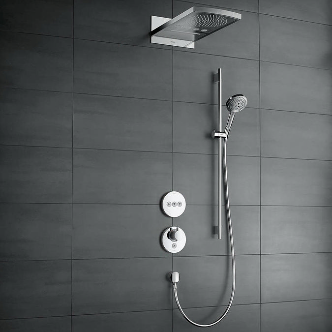 hansgrohe ShowerSelect S Thermostatic Mixer for Concealed Installation for 1 Outlet - 15744000  Prof