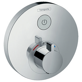 hansgrohe ShowerSelect HighFlow Thermostatic Mixer for Concealed Installation for Multiple Outlets -