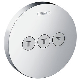 hansgrohe ShowerSelect S Valve for Concealed Installation for 3 Outlets - 15745000 Large Image
