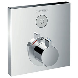 hansgrohe ShowerSelect Thermostatic Mixer for Concealed Installation for 1 Outlet - 15762000 Medium 