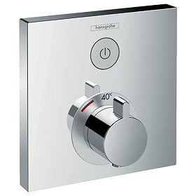hansgrohe ShowerSelect Thermostatic Mixer for Concealed Installation for 1 Outlet - 15762000 Large I