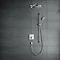 hansgrohe ShowerSelect Thermostatic Mixer for Concealed Installation for 2 Outlets - Chrome - 157630