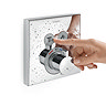 hansgrohe ShowerSelect Thermostatic Mixer for Concealed Installation for 2 Outlets - Chrome - 157630