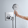 hansgrohe ShowerSelect Thermostatic Mixer for Concealed Installation for 2 Outlets with Hose Connect