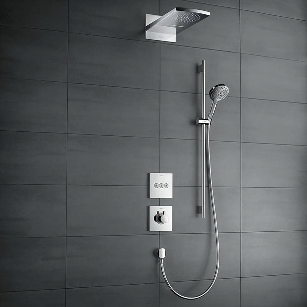 hansgrohe ShowerSelect Valve for Concealed Installation for 3 Outlets - 15764000  Profile Large Imag