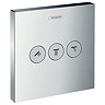 hansgrohe ShowerSelect Valve for Concealed Installation for 3 Outlets - 15764000 Large Image