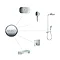 hansgrohe ShowerTablet Select Exposed Thermostatic Shower Mixer 300 - 13171000  Profile Large Image