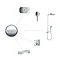 hansgrohe ShowerTablet Select Exposed Thermostatic Shower Mixer 300 - 13171000 Profile Large Image