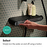 hansgrohe ShowerTablet Select Thermostatic Shower Mixer - Matt Black