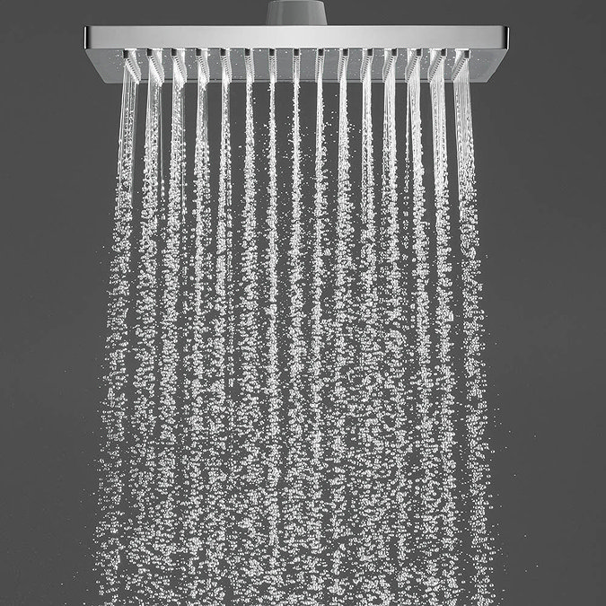 hansgrohe Square Complete Shower Set with Shower Slider Rail Kit - 88100992 Feature Large Image