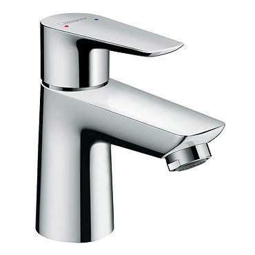Hansgrohe Talis E 80 Single Lever Basin Mixer with Pop-up Waste - 71700000  Profile Large Image