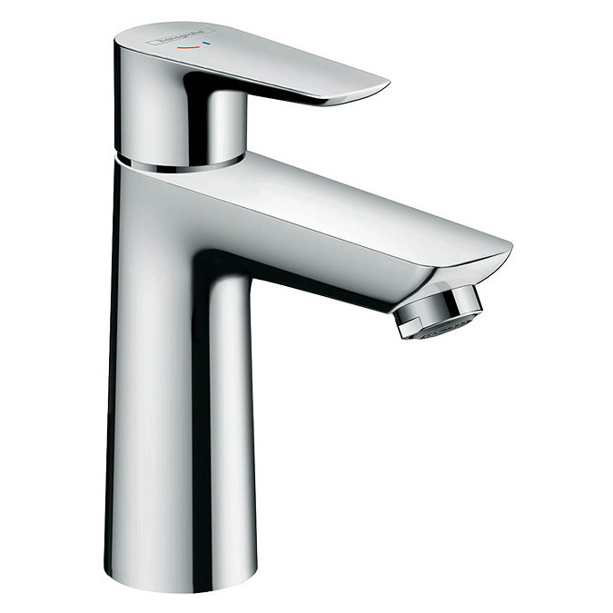Hansgrohe Talis E Single Lever Basin Mixer 110 CoolStart with Pop-up Waste - 71713000 Large Image