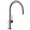 hansgrohe Talis M54 220 C-Spout Single Lever Kitchen Mixer - Chrome - 72804000 Large Image