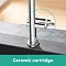 hansgrohe Talis M54 220 U-Spout Single Lever Kitchen Mixer - Chrome - 72806000  Standard Large Image